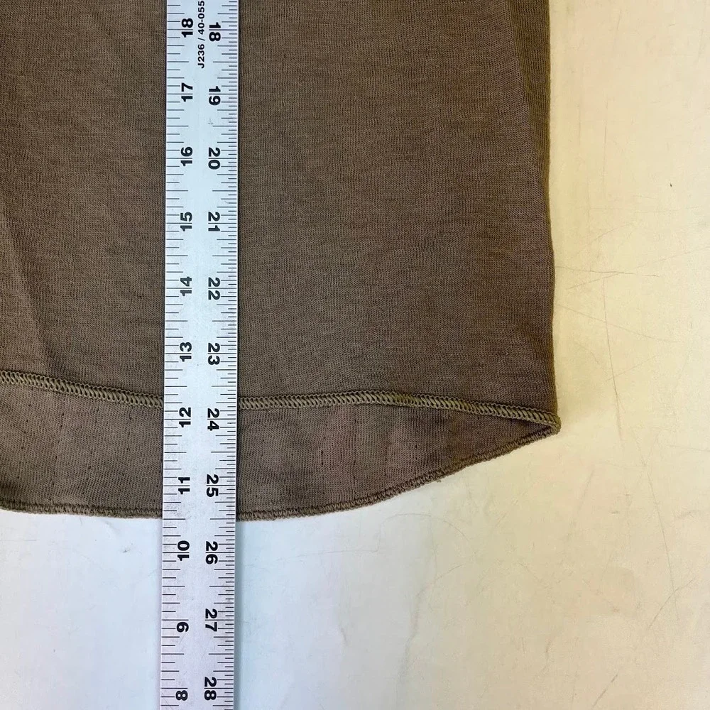 Duofold Mens Merino Wool Blend Thermal Base Layer Set Brown Medium Long John Top